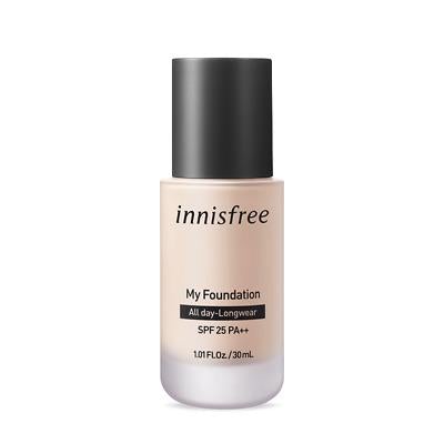 INNISFREE My Foundation All Day-Longwear SPF25 PA++ 30ml